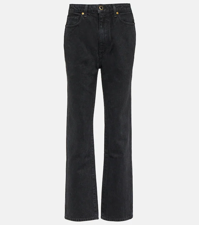 Abigail cropped straight jeans