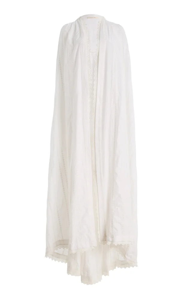 Silk Cotton Voile Cloak