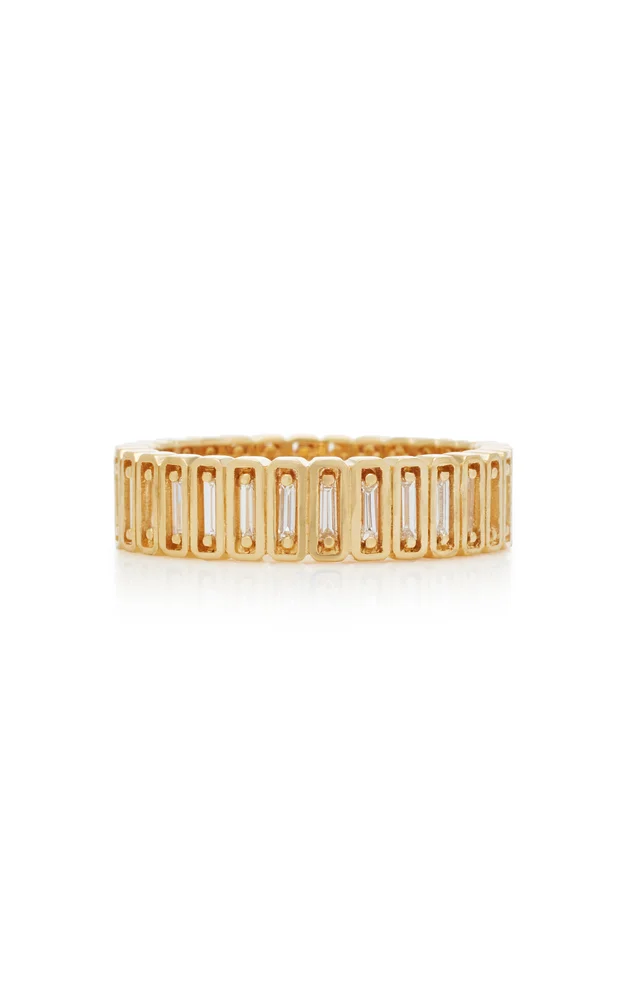 Inlay Collection 18K Yellow-Gold Eternity Band