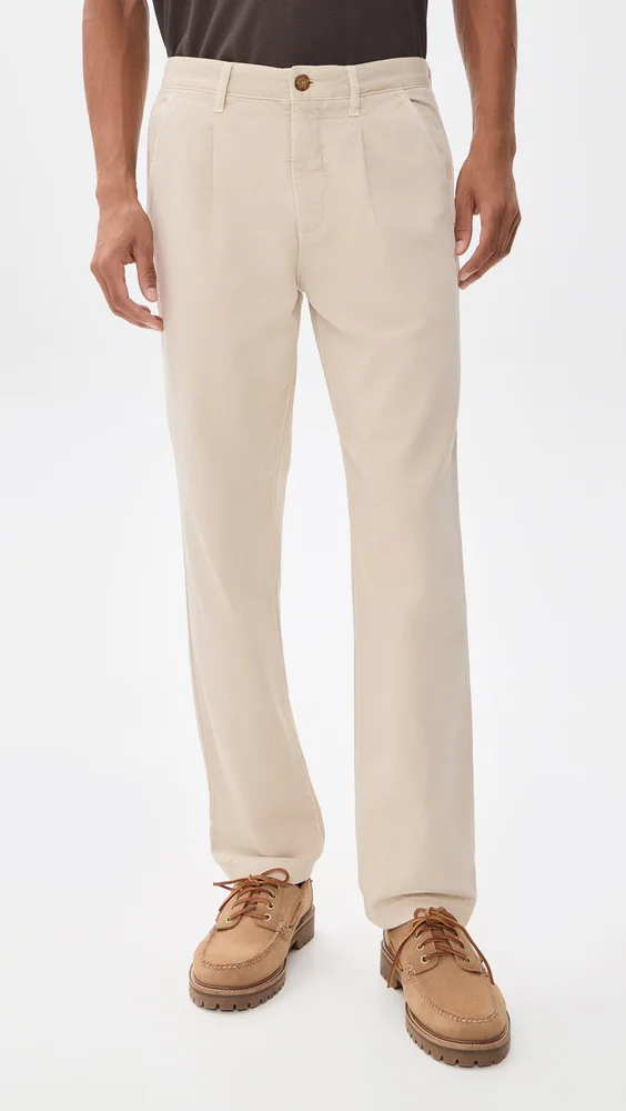Relaxed Pleated 32" Pants