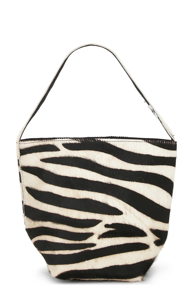 x REVOLVE Small Zebra Bucket Bag