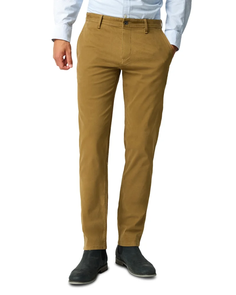 Thomas Road Cotton Blend Brushed Chino Pants