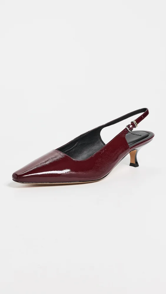 Sabra Slingback Kitten Heels