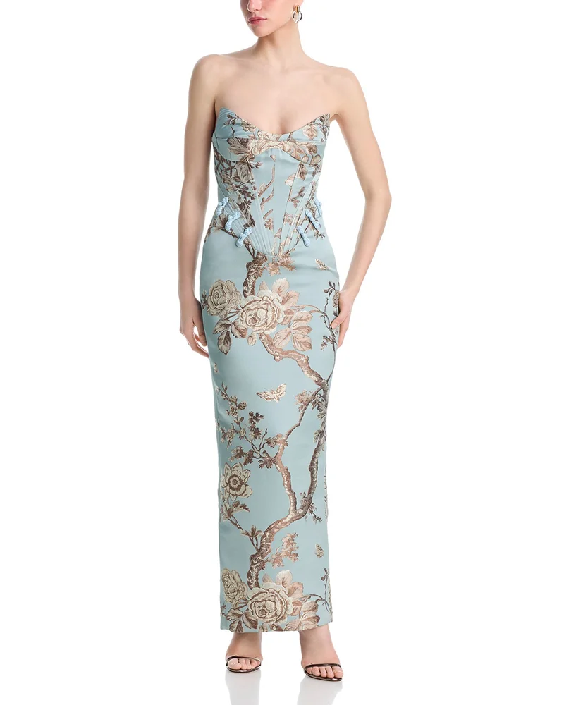 Novella Brocade Dress