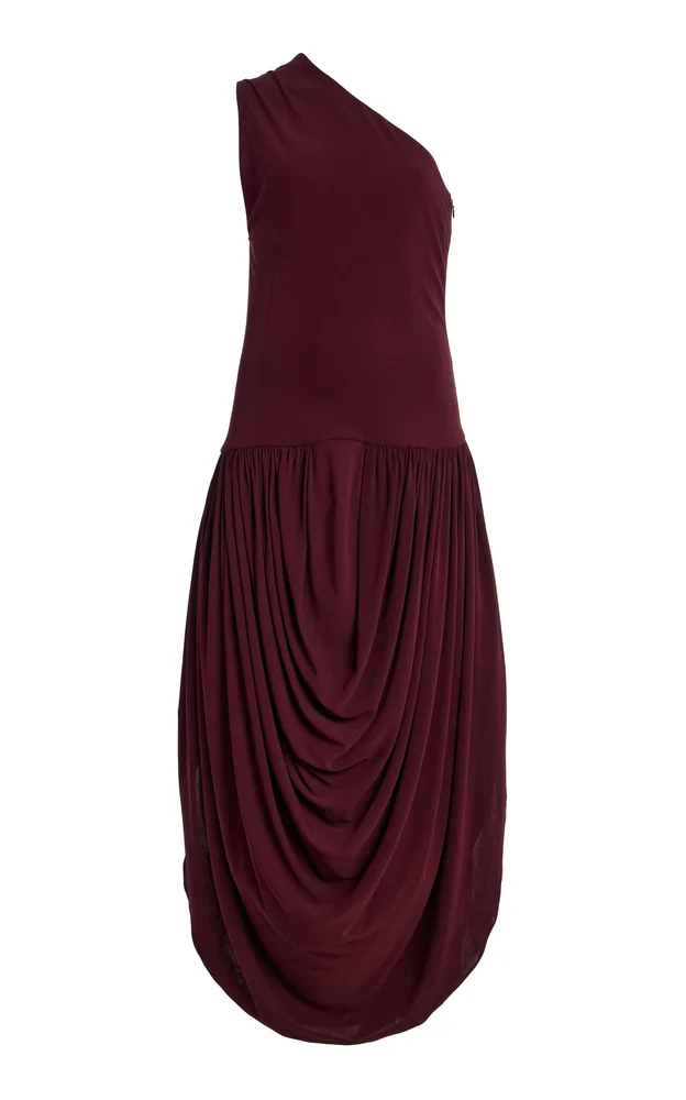 The Mila One-Shoulder Maxi Dress