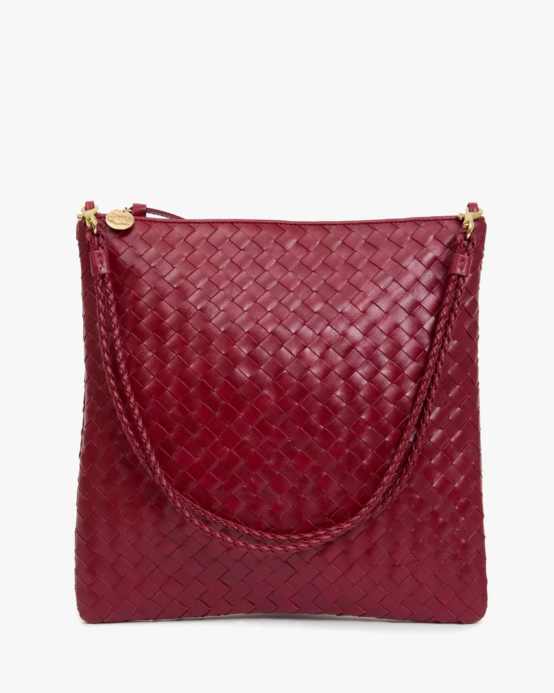 Clare V. Foldover Clutch w/ Strap