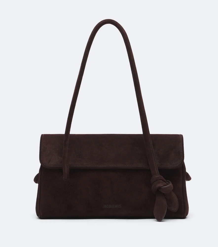 Turismo Long suede shoulder bag