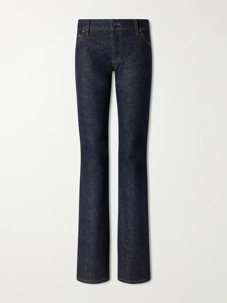 Conforti mid-rise bootcut jeans