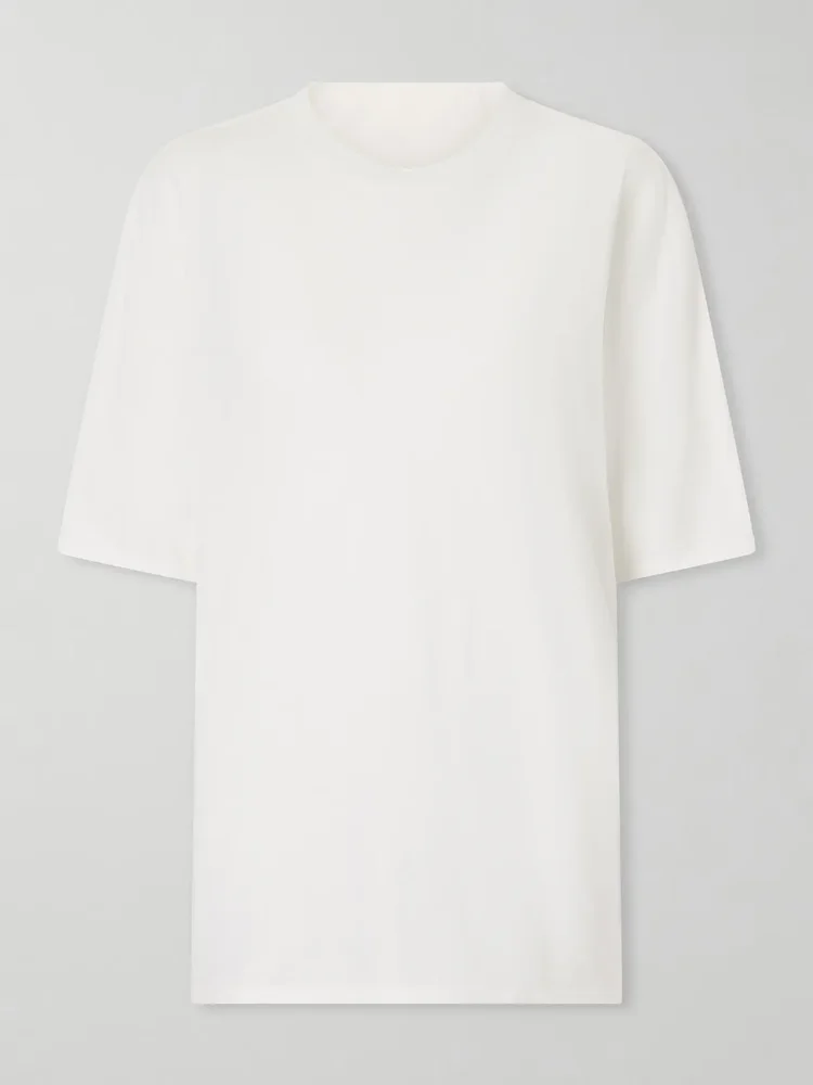 His Tee supima cotton-jersey T-shirt