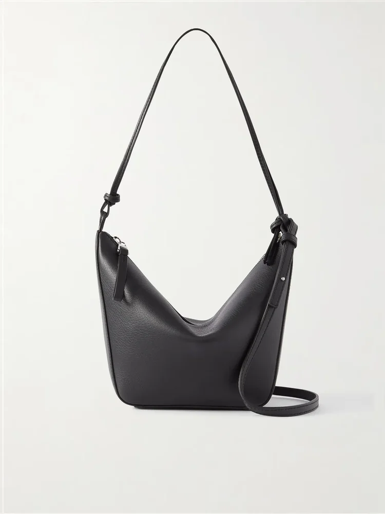 Hammock mini leather shoulder bag
