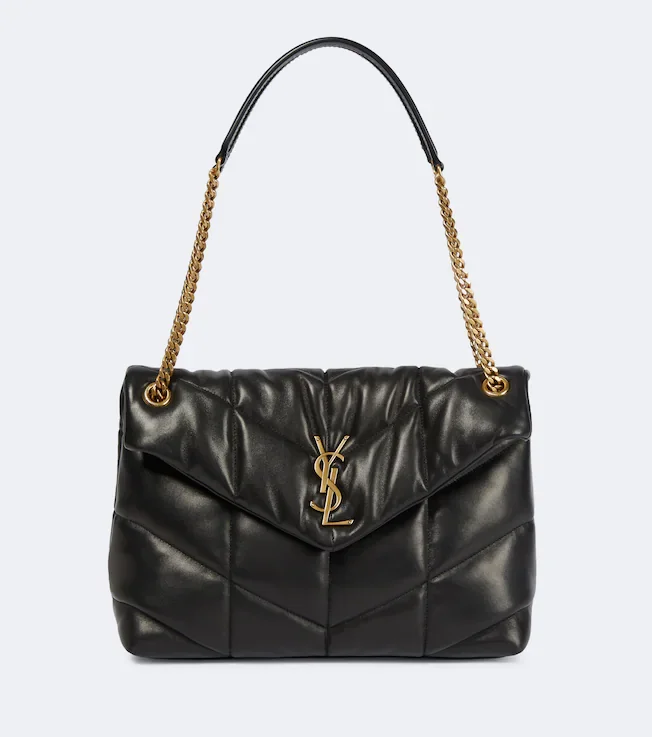 Puffer Medium leather shoulder bag