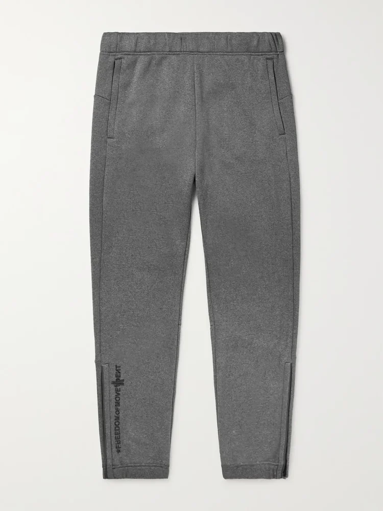 Tapered Logo-Print Jersey Sweatpants
