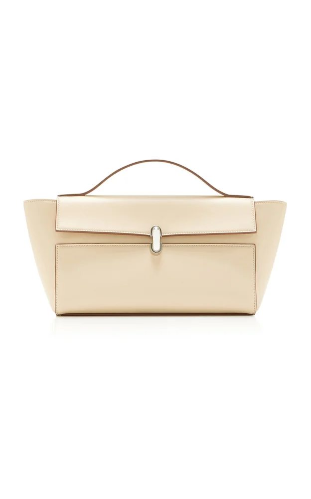 The Trapeze Leather Pochette