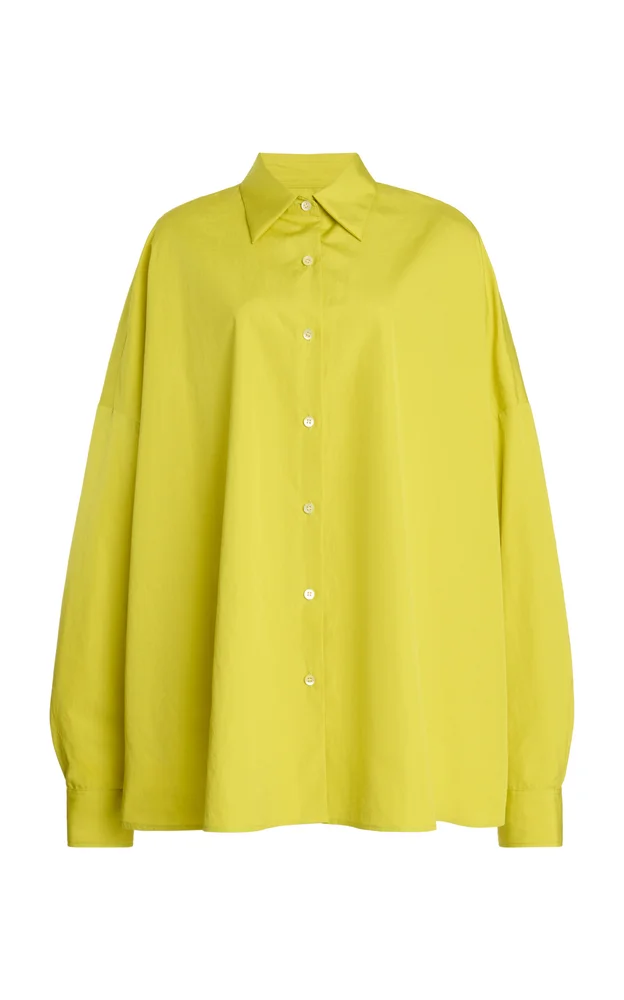 Casia Cocoon Cotton-Poplin Shirt
