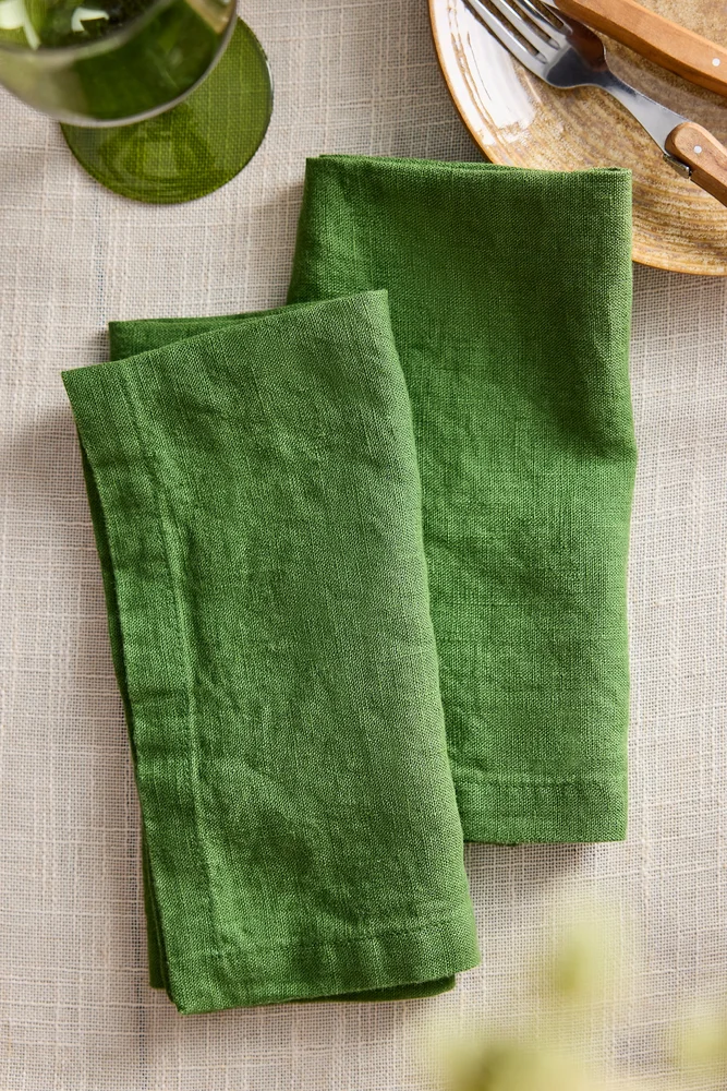 Lithuanian Linen Napkins, Set of 2
