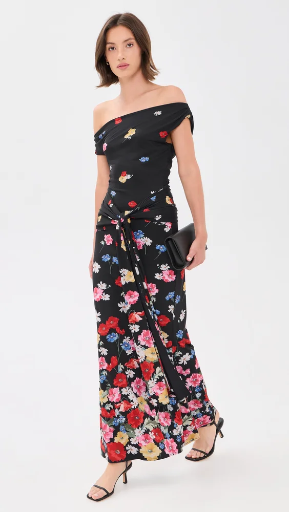 Winona Wrap Maxi Dress