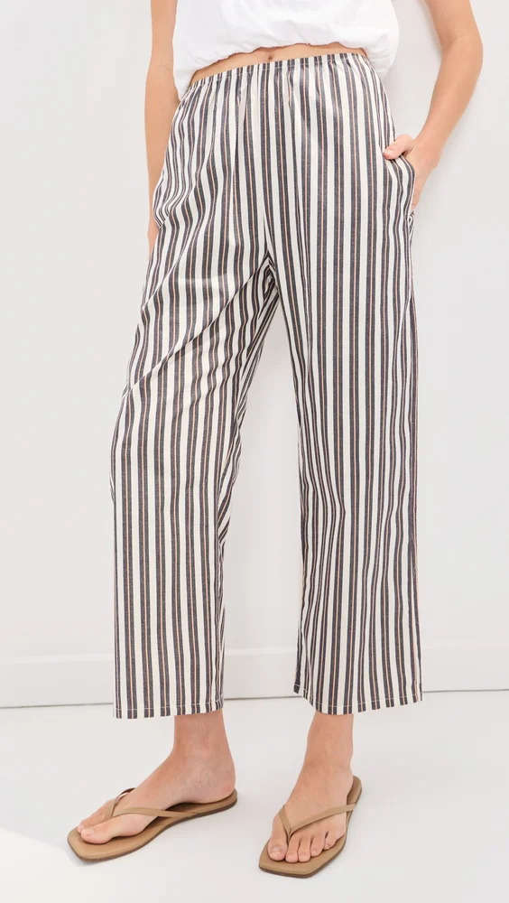 Kelsey Cropped Mid Rise Pants