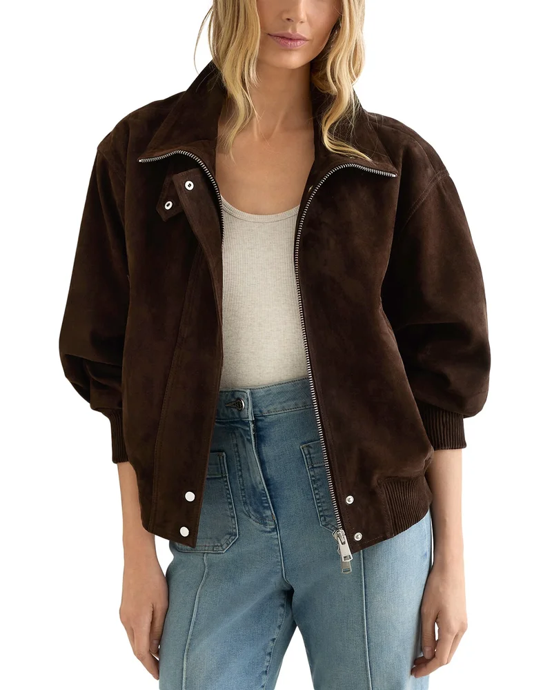 Cara Suede Jacket