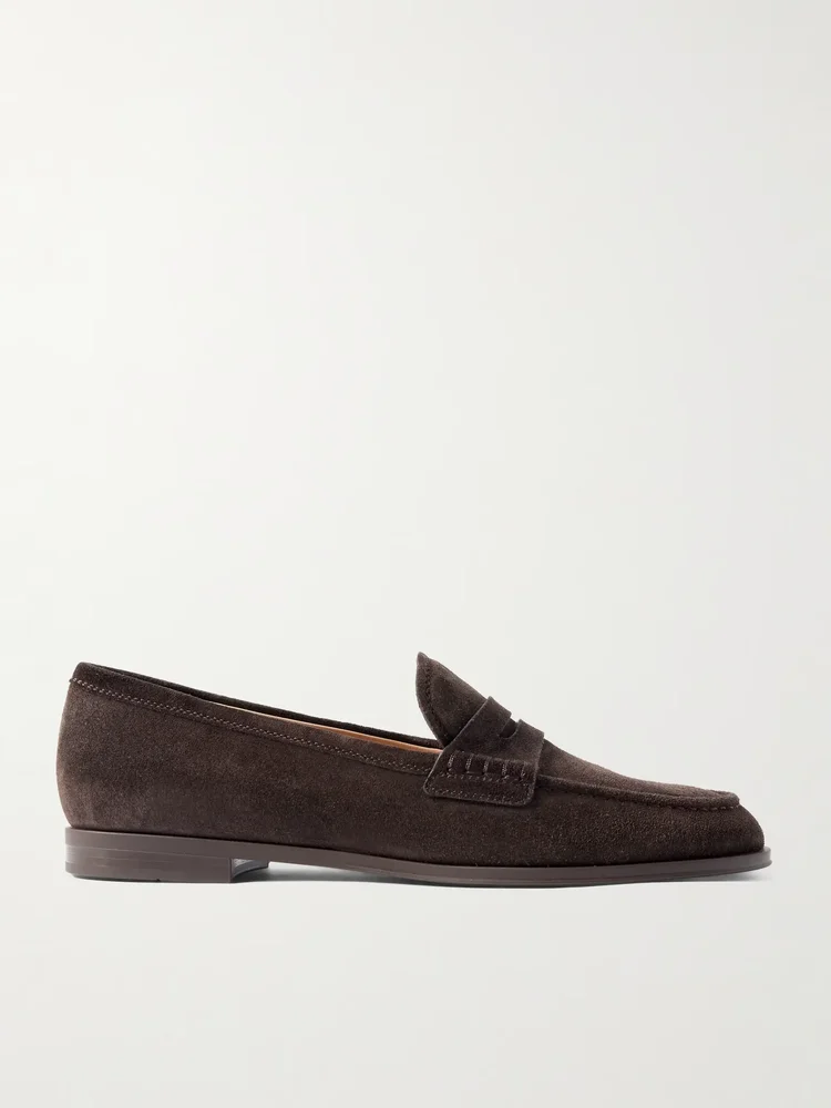 Georgie suede loafers