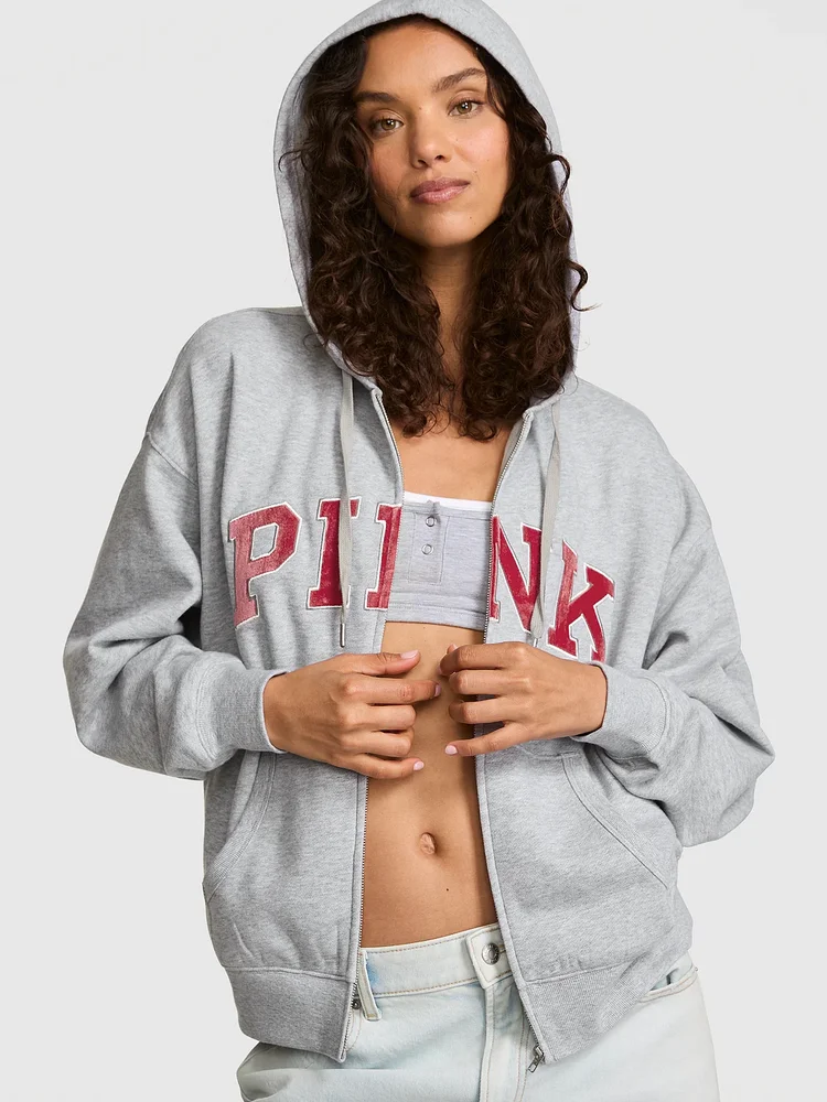Campus Fleece Full-Zip Hoodie