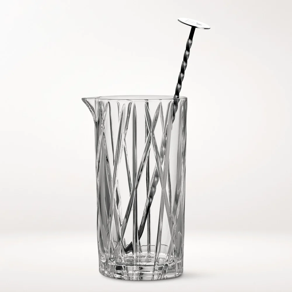 City Mixing Glass with Spoon