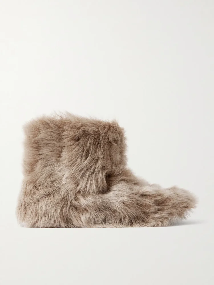 Big Boot shearling ankle boots