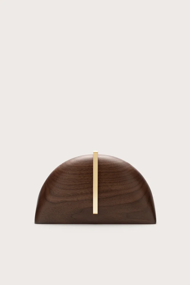 LAGUNA CLUTCH - WALNUT