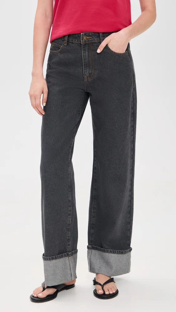 Top Model Cuffed Jeans