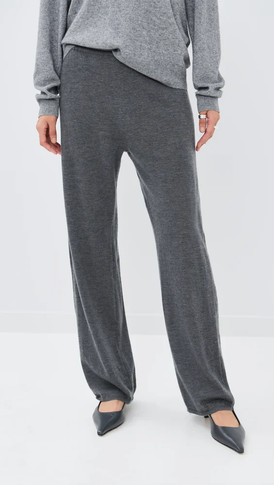 Knit Cashmere Pants