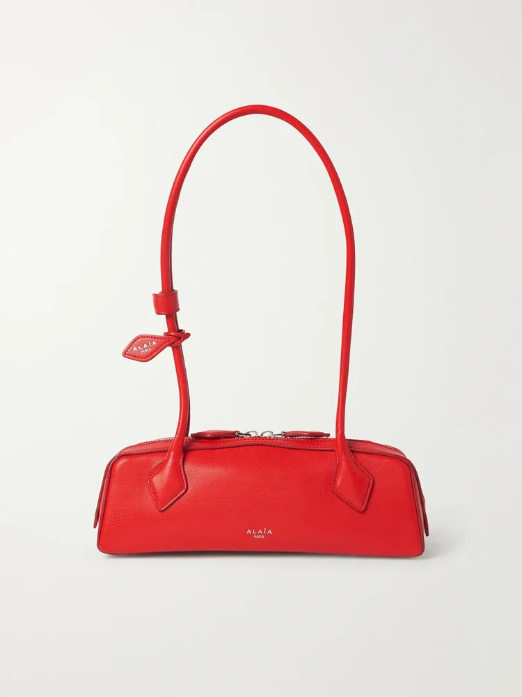 Le Teckel small leather shoulder bag