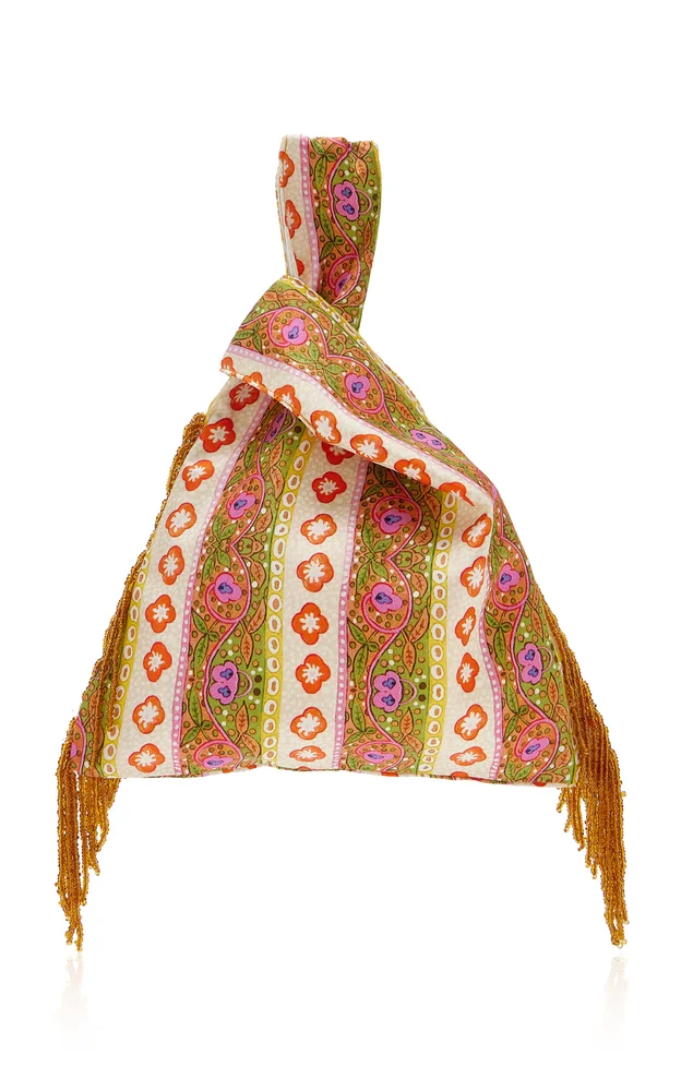 Paris Silk Knot Bag