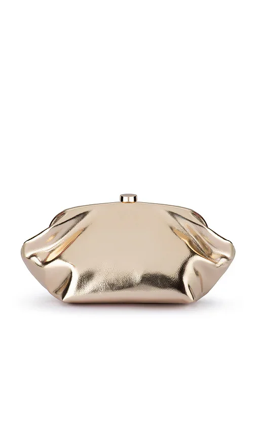 Tally Metallic Clutch