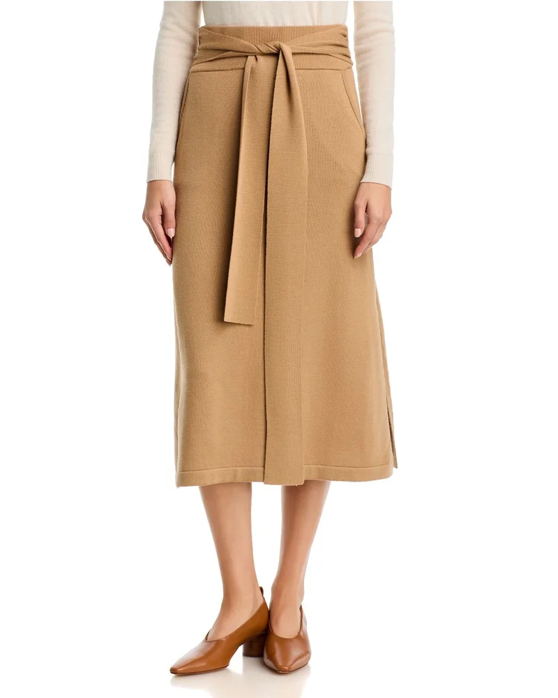 Abby Wool Midi Skirt