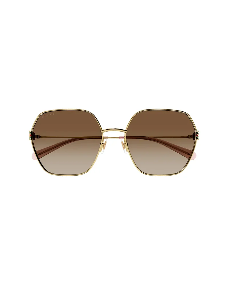60mm Gradient Square Sunglasses