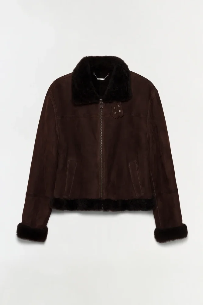 Cassia Shearling Jacket