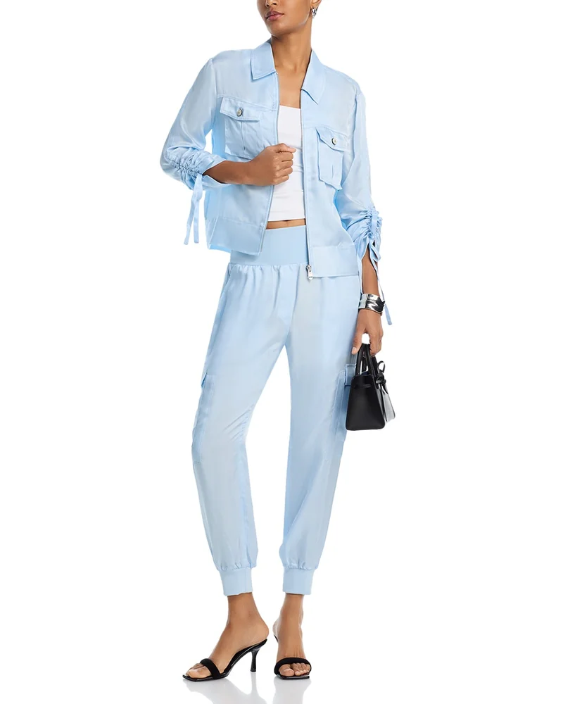 Dale Ruched Sleeve Jacket & Giles Pants