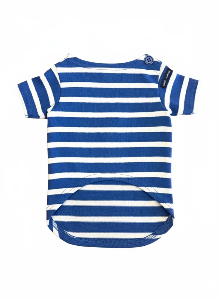 100% European Linen Shirt | Quince in Blue Pinstripe