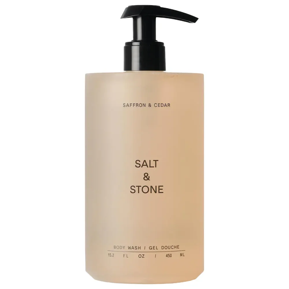 Saffron & Cedar Refillable Skin Softening Body Wash