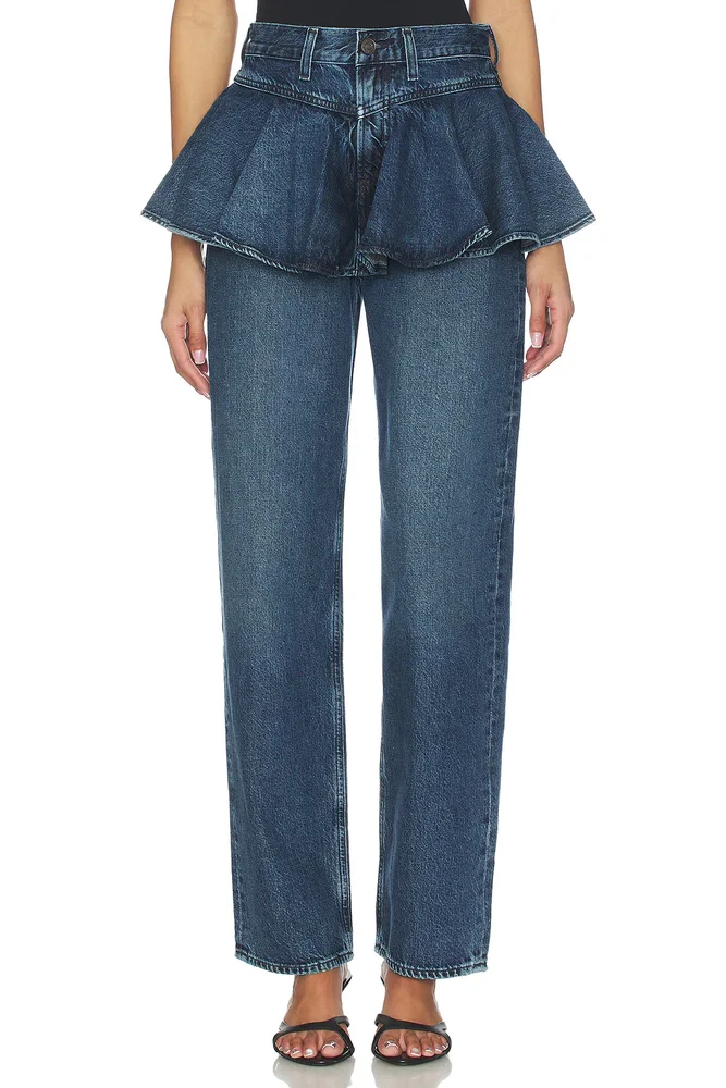 Peplum Jeans