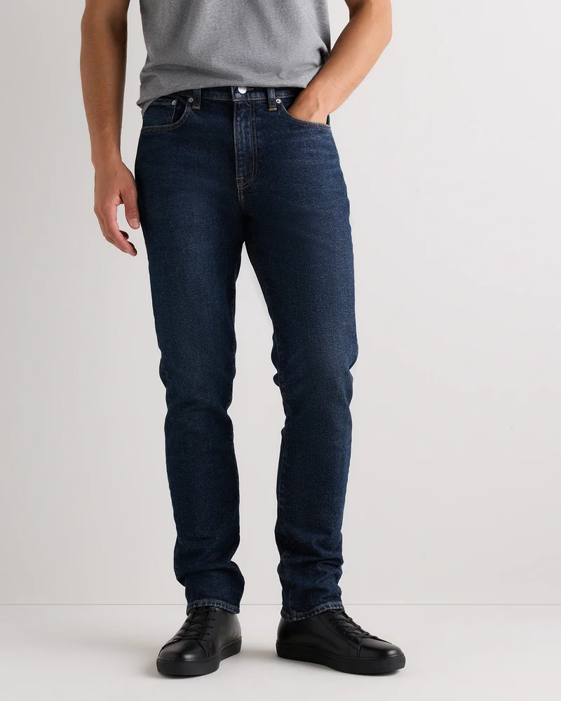 Warren Stretch Slim Jeans in Black