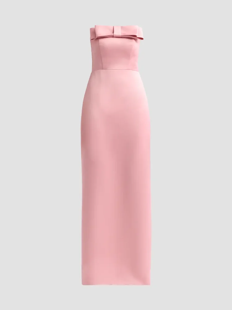 Elyna Bow Duchess Gown