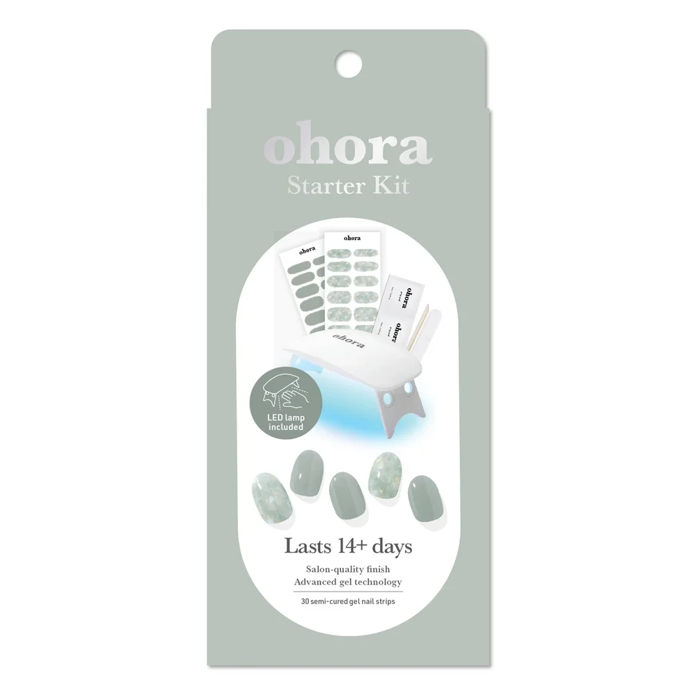 Gel Nail Design Starter Set - Emerald Whispers