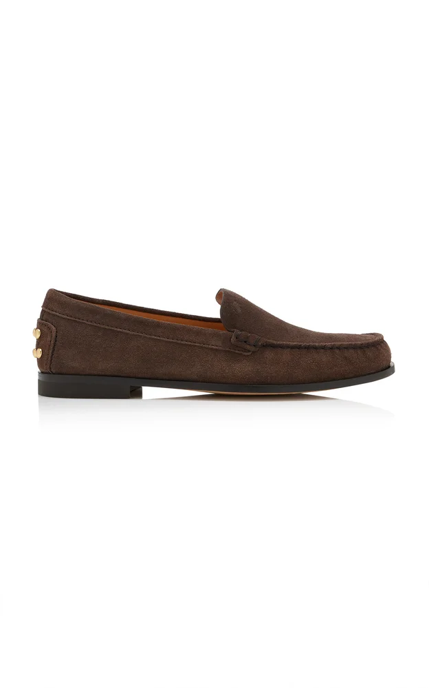Suede Loafers