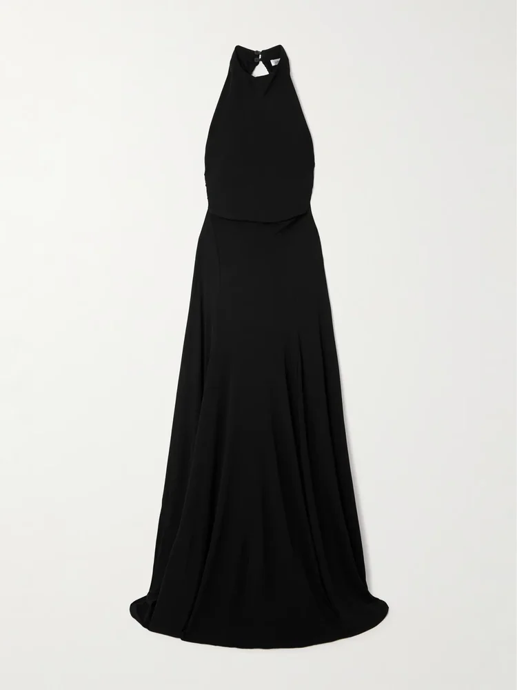Maico open-back jersey maxi dress