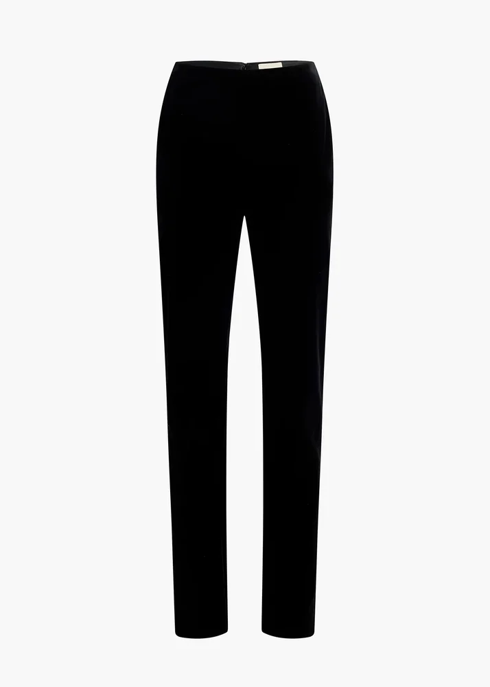 Ryden Pant in Black Velvet