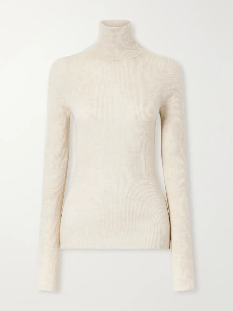 Opaline cashmere turtleneck