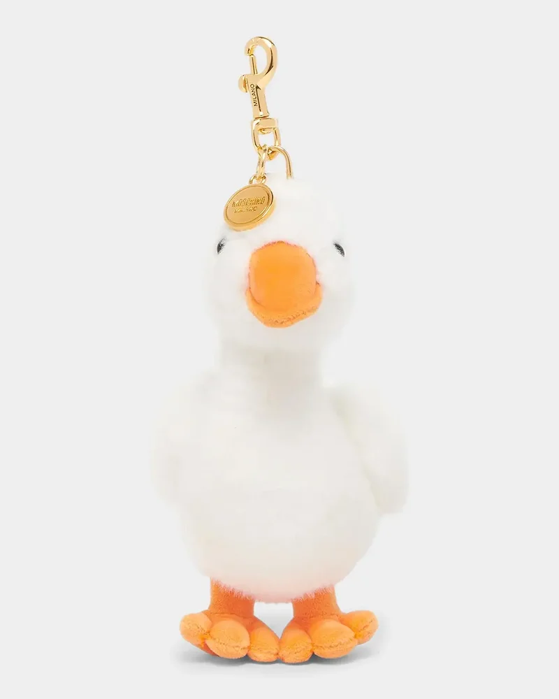 Goose Plush Key Charm