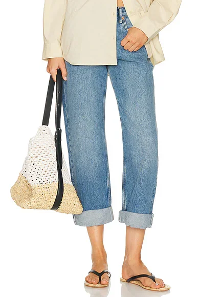 Beau Jean Cuffed Boyfriend Jeans
