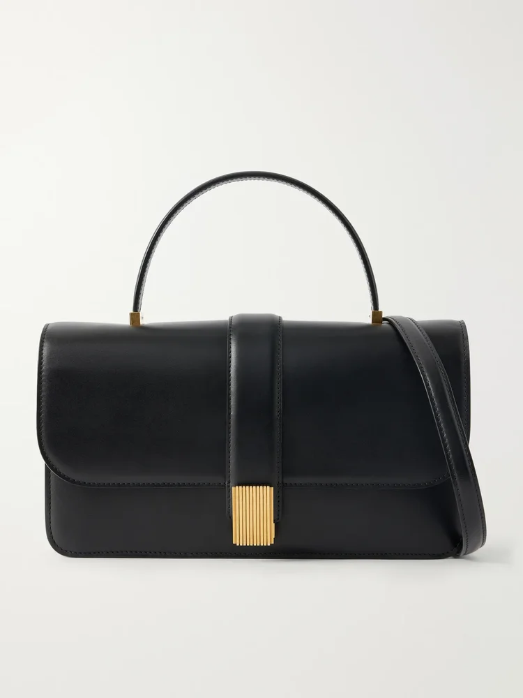 Blake leather shoulder bag