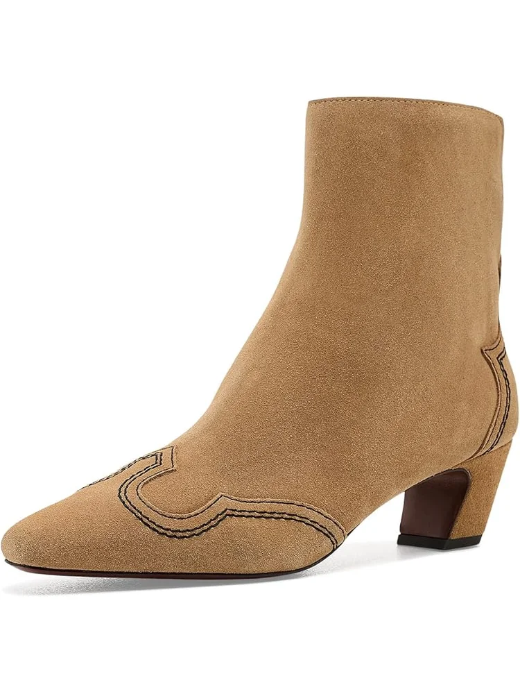 Harlan Suede Ankle Boot